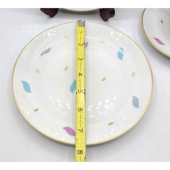 Johann Haviland 4 Person Tea Set: Tea Pot Sugar Creamer, 4 Trio Cup+Saucer+Plate - Picture 14 of 16